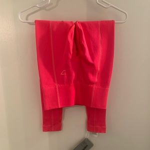 Gymshark ultra seamless leggings size small new with tags neon pink